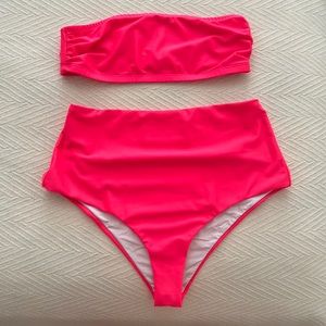 Authentic Christopher Kane pink bikini size small